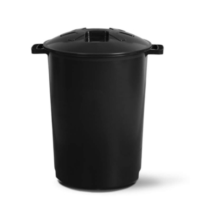 Lixeira com tampa 65 L